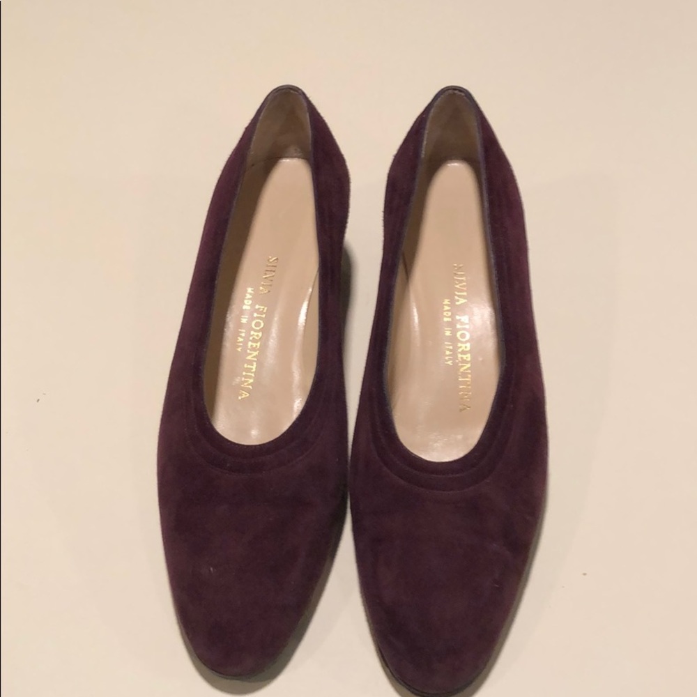 Silvia Fiorentina suede pumps